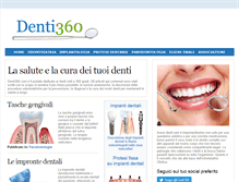 Tablet Screenshot of denti360.com